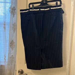 Like new pinstripe dolce & gabbana pencil skirt